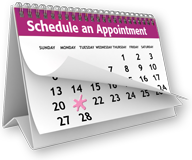Schedule an appointment now! Schedule an appointment now!