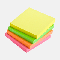 Pile of multicolor notepads